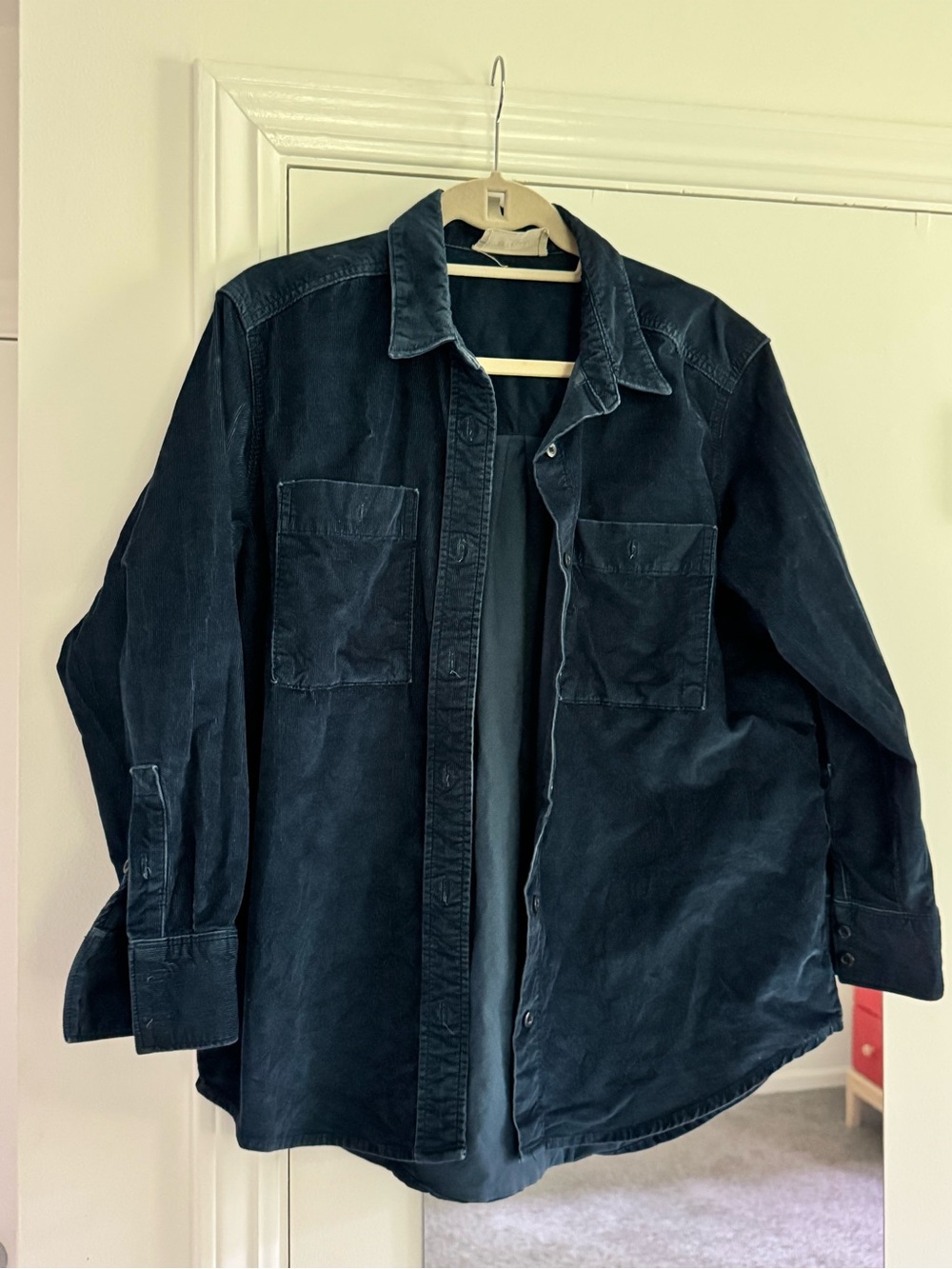 Everlane corduroy utility shirt